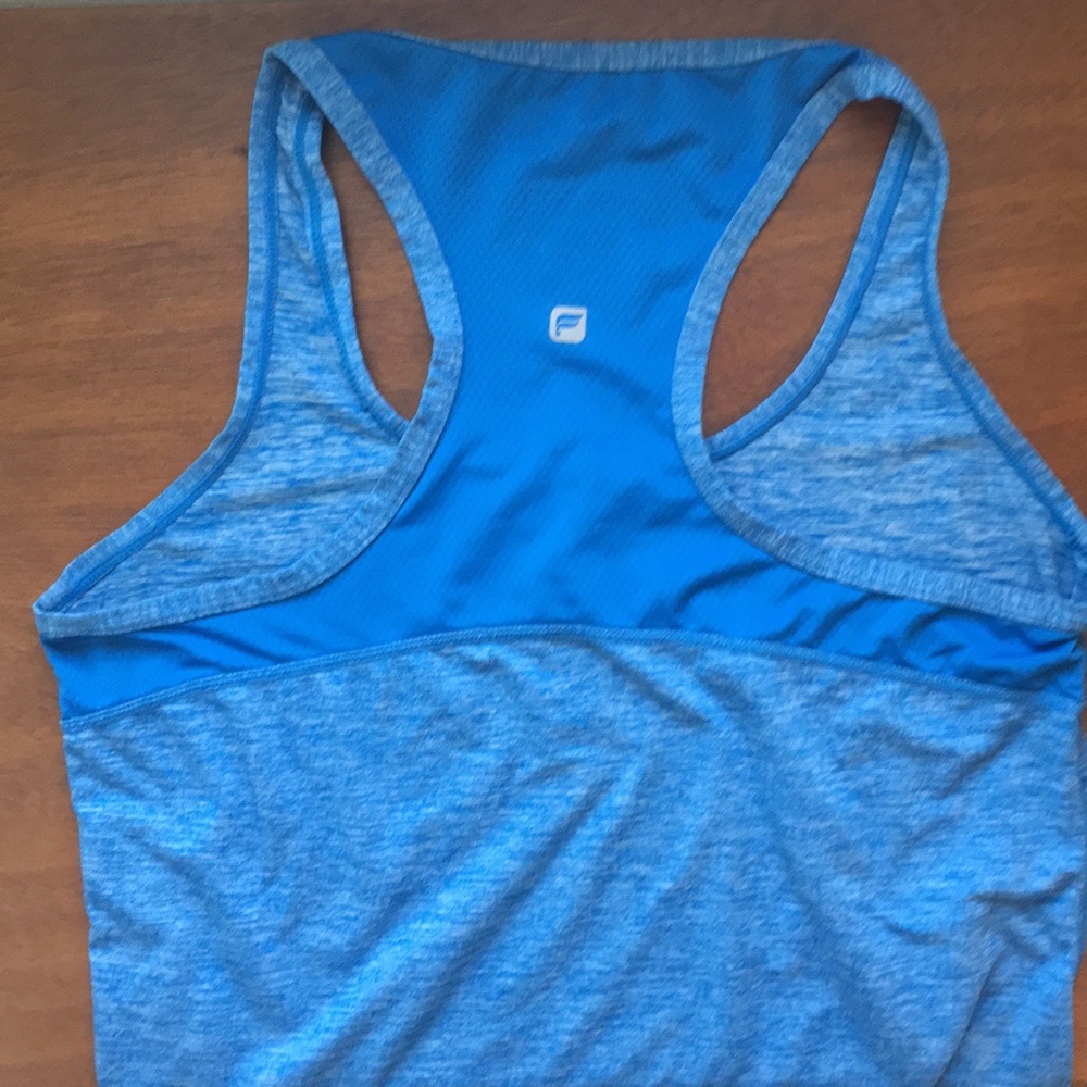 EC Fabletics Heathered blue dri-fit Tank, Small